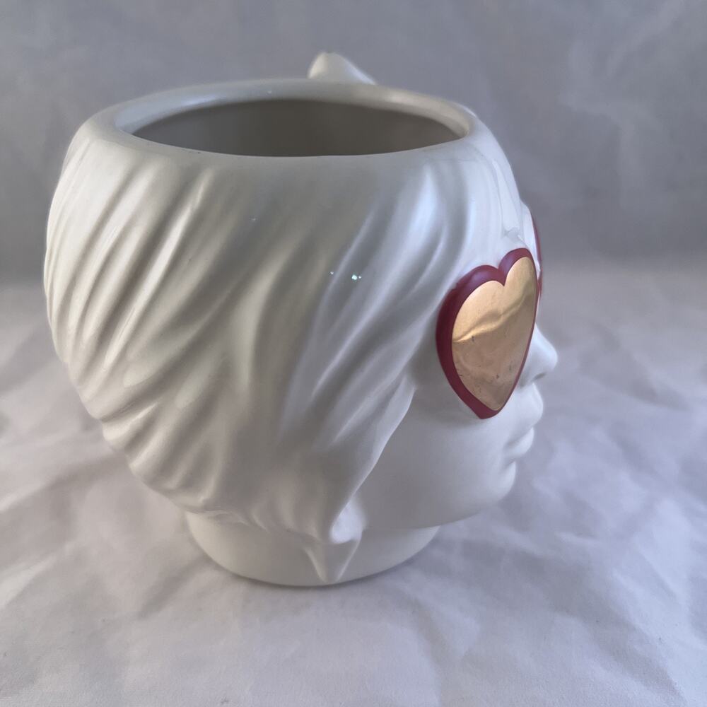 Sheffield Home Ceramic 16oz Pre Teen Girl Gold Heart Sunglasses Novelty Mug - Picture 2 of 5